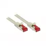 Verkkokaapeli Alcasa 2 m Cat6 RJ-45 S/FTP harmaa