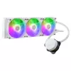 Nestemäisen jäähdytyksen sarja Cooler Master MasterLiquid 360L Core ARGB valkoinen 12 cm tuuletin