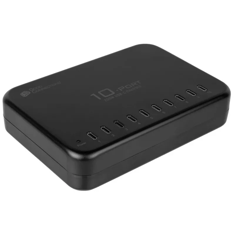 Alcasa PCA-D007S laturi mobiililaitteille tabletti musta AC-pikalataus sisäkäyttöön