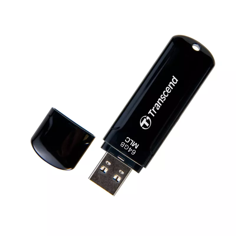 Transcend JetFlash 750 Endurance Series TS16GJF750K USB-muistitikku 16 GB, USB 3.1 Gen 1, MLC, pianomusta