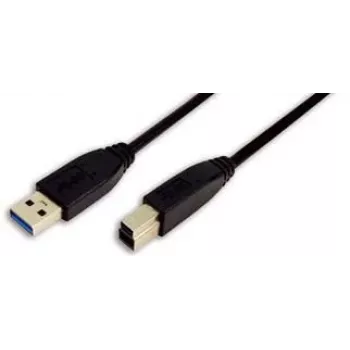 Logilink - USB-kaapeli - 9-pin USB Type-A (uros) - 9-pin USB Type-B (uros) - 3 m (USB 3.0) (CU0025)