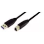 Logilink - USB-kaapeli - 9-pin USB Type-A (uros) - 9-pin USB Type-B (uros) - 3 m (USB 3.0) (CU0025)