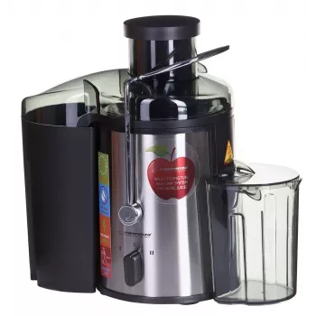 Mehulinko ESPERANZA EKJ002 — 500 W, 0,45 l mehusäiliö, 1,5 l puristusjätesäiliö, ruostumaton teräs/musta
