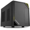 PC-kotelo Sharkoon SHARK ZONE C10 Mini-ITX musta, keltainen
