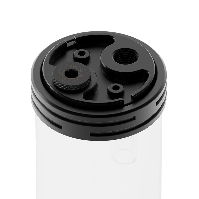 Säiliö (200 mm) Singularity Protium 2.0 — asetaali, musta (SC-P2-200R-ALBK)