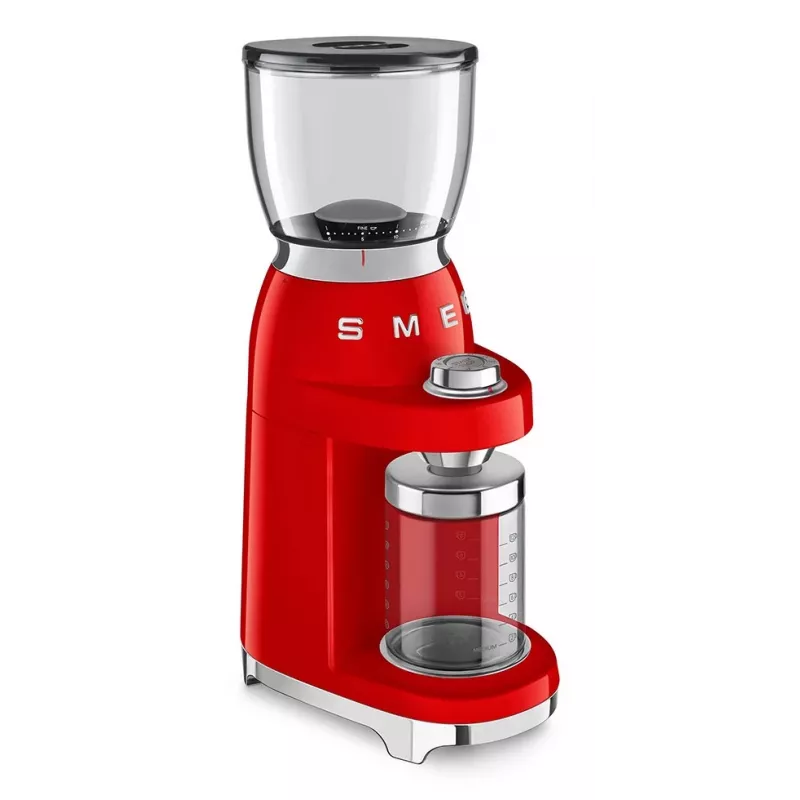 Smeg 50's Style kahvimylly CGF11RDEU punainen