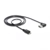 USB-kaapeli DeLOCK 1 m USB 2.0 A - Micro-B uros-uros musta