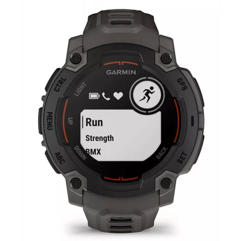 Garmin Instinct E 2,29 cm (0,9 inch) MIP 45 mm digitaalinen 176 x 176 pikseliä musta GPS (satelliitti)