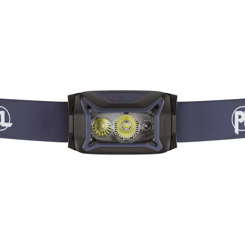 Otsalamppu Petzl Actik musta – LED, 100 lm, 2 LEDiä, IPX4, AAA-paristot