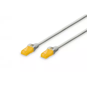 Verkkokaapeli Digitus CAT 6A U/UTP RJ-45 Cat6a 5m harmaa