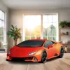 3D-palapeli Ravensburger Lamborghini Huracan EVO — 158 osaa, mittakaavamallirakennus