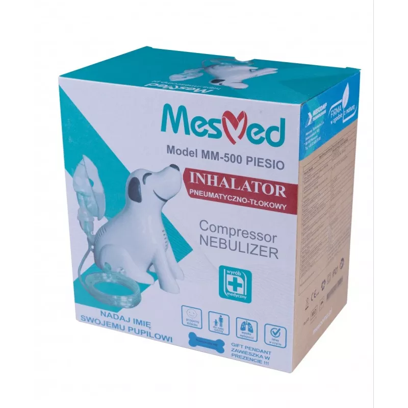 Inhalaattori Mesmed MM-500 Piesio pneumaattinen mäntäkäyttöinen kannettava malli