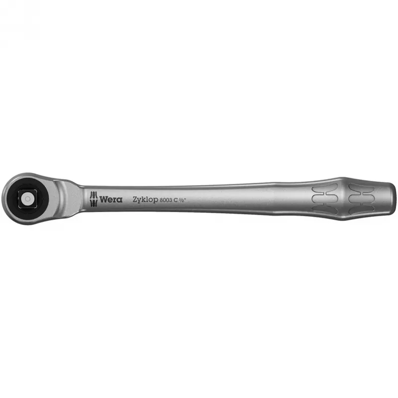Wera 8100 SB 7 - hylsyavainsarja - musta - kromi - CE - räikkäkahva - 1 kpl - 3/8