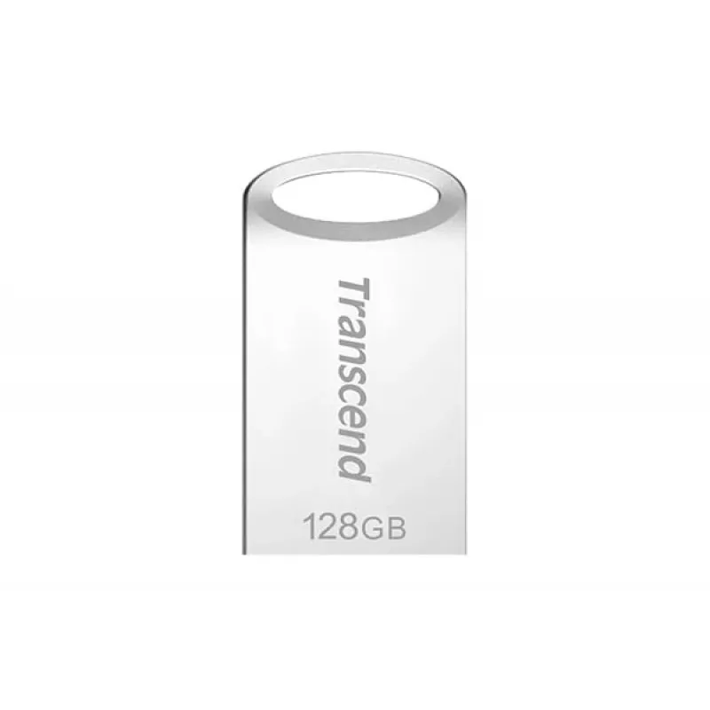Transcend JetFlash 710 TS128GJF710S USB-muistitikku 128 GB, USB 3.1 Gen 1, hopea
