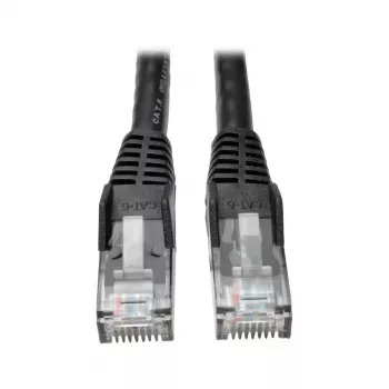 Eaton Tripp Lite -sarja Cat6 Gigabit Snagless Molded (UTP) Ethernet-kaapeli (RJ45 M/M), PoE, musta, 1,52 m - verkkokaapeli - RJ-45 (M) – RJ-45 (M) - 1,52 m - UTP - CAT 6 - Moulded