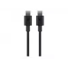 Wentronic goobay - USB-kaapeli - USB-C (M) - USB-C (M) - USB 2.0 3 A - 0,5 m - musta (66316)