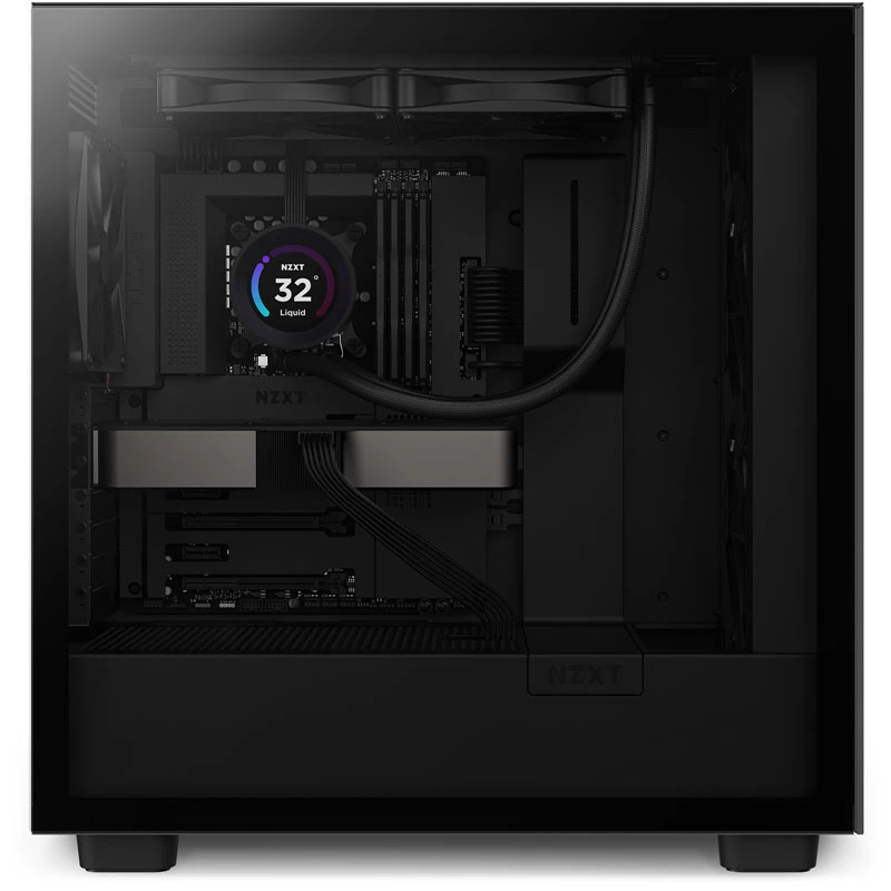 All-in-One-nestekühler NZXT Kraken Elite 280 14 cm musta