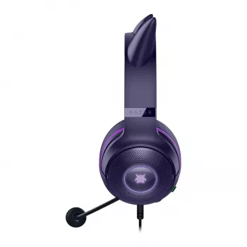 Razer Kraken Kitty V2 - Pokemon Gengar Ed. kuulokemikrofoni johdollinen panta pelikäyttöön USB Type-A pinkki