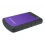 Transcend StoreJet 25H3P - kiintolevy - 1TB - ulkoinen - 6,4 cm (2.5) - SuperSpeed USB - 5400 kierr./min - puskuri: 8MB - brilliant purple (TS1TSJ25H3P)