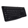 Työpöytä MK120, johdollinen, USB, QWERTZ, musta, hiiri mukana