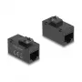 DeLOCK 90638 Keystone-moduuli litteä musta RJ-45
