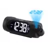 Blaupunkt CRP9BK kelloradio, FM PLL, projektori, 2 herätystä, USB-lataus, sisälämpötila, musta
