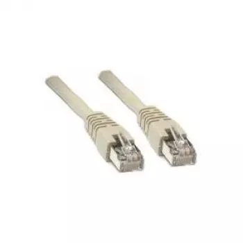 Wentronic Goobay CAT 5e patch-kaapeli, SF/UTP, harmaa, 10 m - CCA kupariseos (50149)