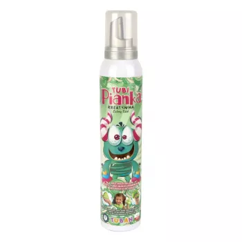 Kylpyvaahtolelu Tuban TUBI FOAM vihreä 200 ml pojille ja tytöille