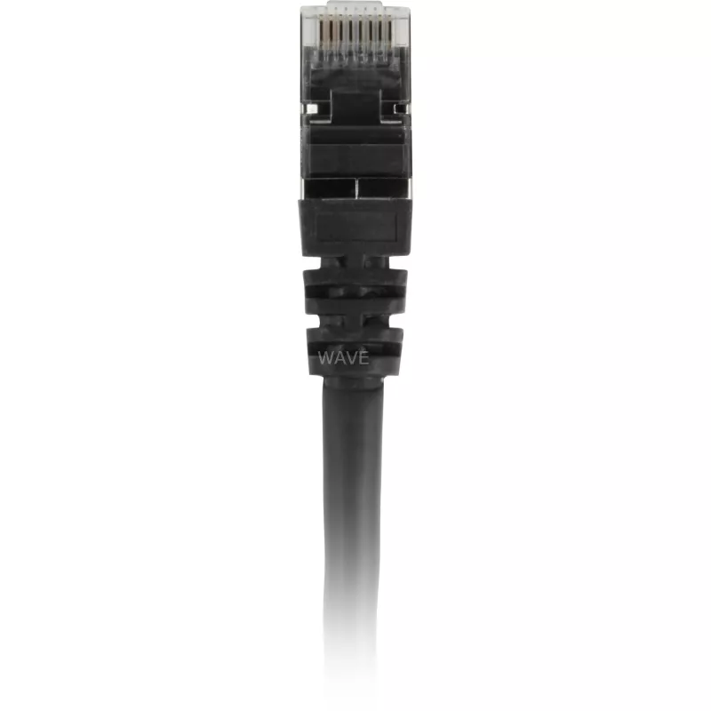 Verkkokaapeli Sharkoon patch SFTP RJ-45 Cat.7a 50 cm musta