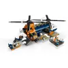 LEGO City 60437 viidakkotutkijahelikopteri tukikohdassa