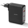Seinäverkkovirtalaturi Aukey PA-B7O, 3×USB, GaN-teknologia