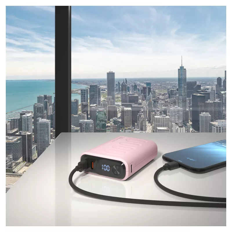 Kannettava akku RealPower PB-10000C PD+ 10000 mAh