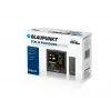 Sääasema BLAUPUNKT WS25BK — sisä- ja ulkolämpötilan sekä kosteuden näyttö, musta, 1 anturi, LCD-näyttö