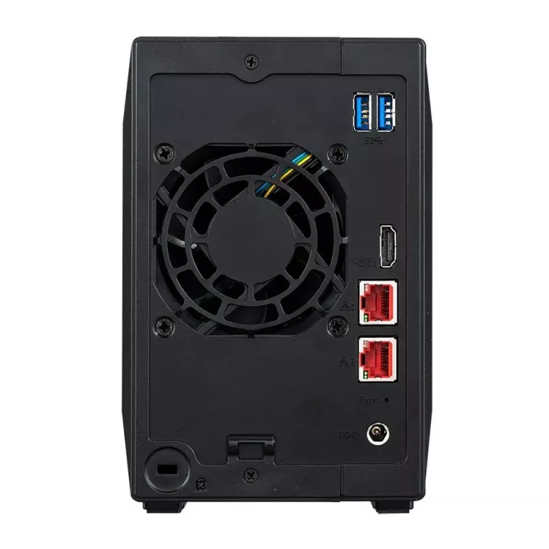 Asustor AS5402T NAS/tallennuspalvelin Intel® Celeron® N5105 4 GB DDR4 0 TB ADM musta
