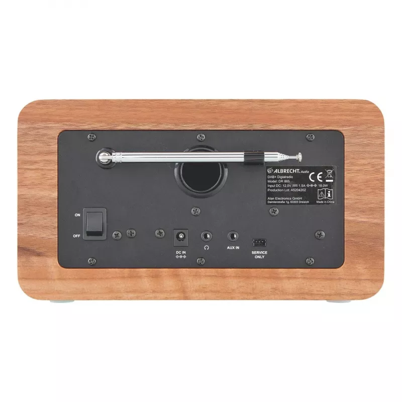 Albrecht DR 865 Senior -digitaaliradio (avattu pakkaus)