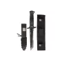 Mil-Tec German Combat Knife 2000 15362100 veitsi, teräs 440, musta