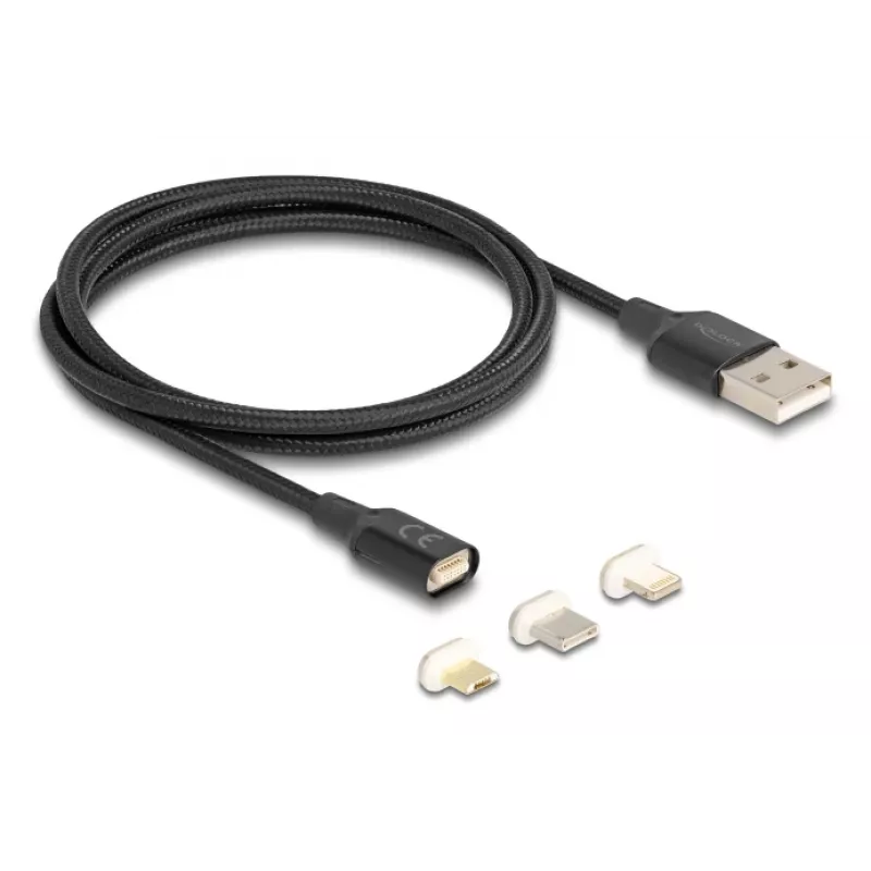 USB-kaapeli DeLOCK 88165 1 m USB A musta