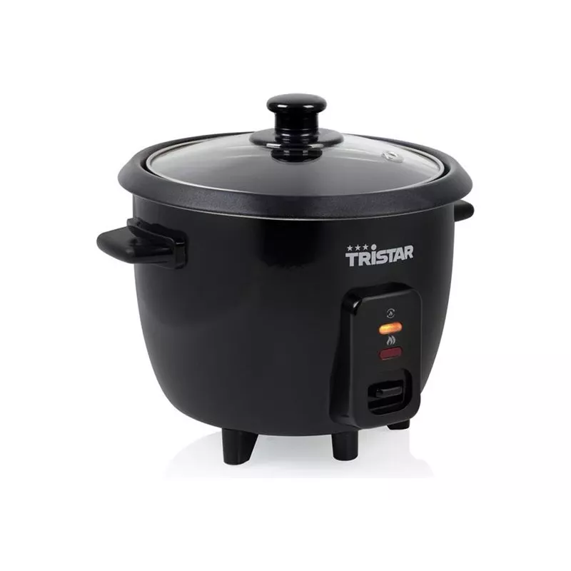 Riisinkeitin Tristar RK-6141, 0,6 L tilavuus, 300 W, musta, painikeohjaus