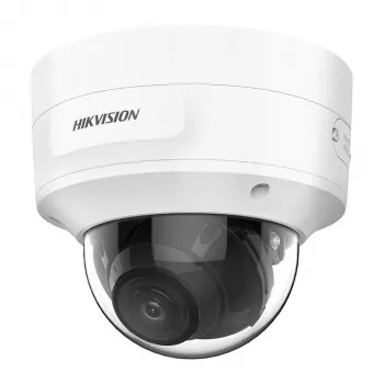 Kupoli-IP-valvontakamera Hikvision DS-2CD3786G2-IZS 4K 3840×2160, 2,7–13,5 mm varifokaali, kattokiinnitys, sisä-/ulkokäyttöön, valkoinen