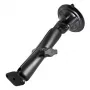 Imukuppikaksoispalloasennusteline RAM Mounts Twist-Lock, alumiini, musta