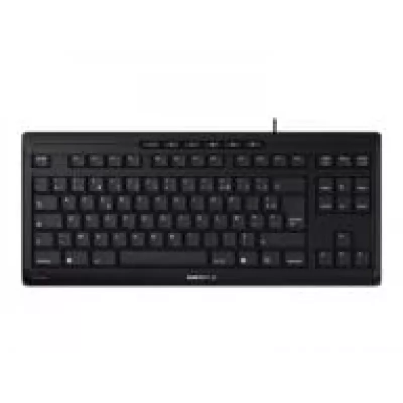 CHERRY STREAM TKL -näppäimistö USB AZERTY ranska musta johdollinen 94 näppäintä