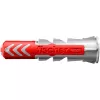 fischer tappi DUOPOWER 10x50 BigBox vaaleanharmaa/punainen 210 kpl uudelleensuljettava (570550)