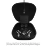 Peliohjaimen lisäosa Microsoft Xbox Elite Wireless Controller Series 2 Complete Component Pack musta hopea