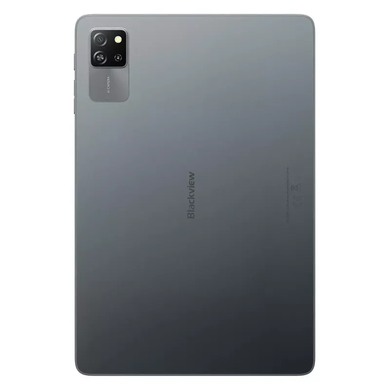 Blackview Tab 60 WiFi tabletti, 10,1 tuumaa (25,6 cm) HD+ IPS, Allwinner A523, 4GB RAM, 128GB, Wi-Fi 6, Bluetooth 5.2, 5100 mAh, Android 15, harmaa (Volcano Grey)