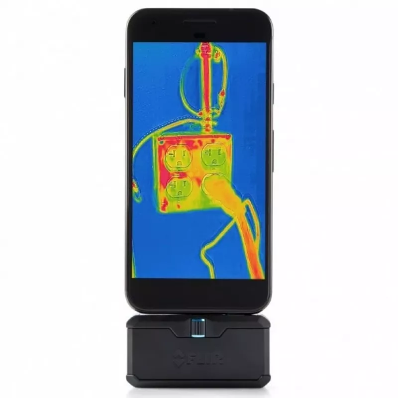 Lämpökamera FLIR ONE Pro Android USB-C — FLIR, malli FP3AC, 8,7 Hz, NETD 150 mK, 8–14 µm, kiinteä tarkennus, USB-C