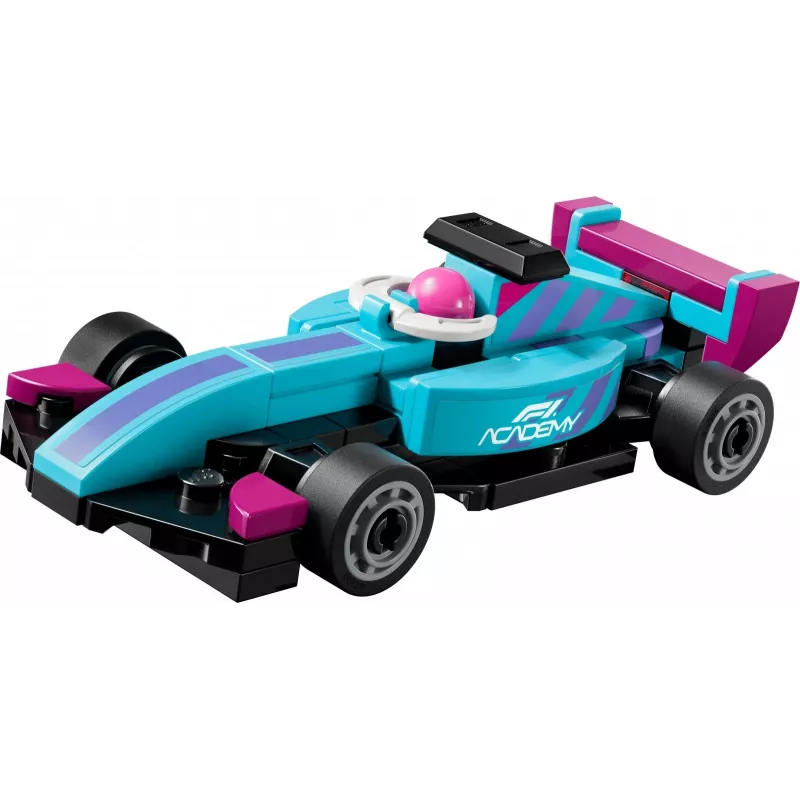 30734 Speed Champions F1 ACADEMY mini-auto, rakennuslelu Polybag