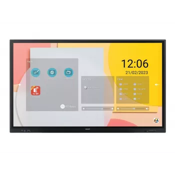 Digitaalisen informaationäytön tasanäyttö Sharp PN-LC752 75