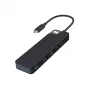 USB-C-keskitin HYPER HD4101BKGL – 5-porttinen (USB-C, USB 3.2 Gen1 Type-A, HDMI 4K), 5 000 Mbit/s, musta