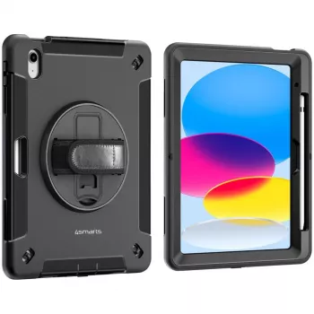 Cover 4smarts Rugged Case Grip iPad 10,9 27,7 cm musta