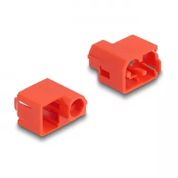 Porttitulppa DeLOCK 20929 RJ45 10 kpl punainen
